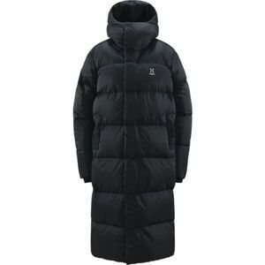 HAGLÖFS LONG DOWN PARKA W Dámská parka, černá, veľkosť M