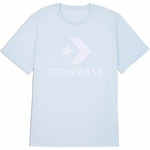 Converse STANDARD FIT CENTER FRONT LARGE LOGO STAR CHEV SS TEE Unisexové tričko, světle modrá, velikost XS