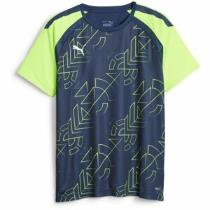 Puma TEAMLIGA GRAPHIC JERSEY Pánské fotbalové triko, modrá, velikost 152