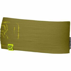 ORTOVOX 120 TEC LOGO HEADBAND Čelenka, khaki, veľkosť UNI