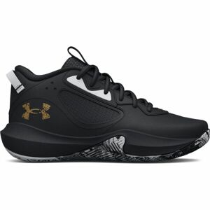 Under Armour LOCKDOWN 6 Pánská basketbalová obuv, černá, velikost 46