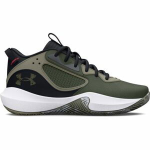 Under Armour LOCKDOWN 6 Pánská basketbalová obuv, khaki, veľkosť 45