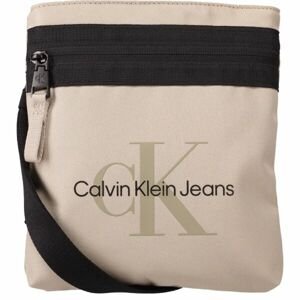 Calvin Klein SPORT ESSENTIALS FLATPACK18 Taška přes rameno, béžová, velikost