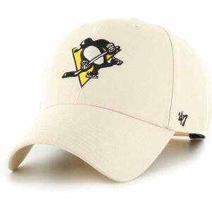 47 NHL PITTSBURGH PENGUINS MVP SNAPBACK Klubová kšiltovka, béžová, velikost UNI