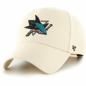 47 NHL SAN JOSE SHARKS MVP SNAPBACK Klubová kšiltovka, béžová, velikost UNI