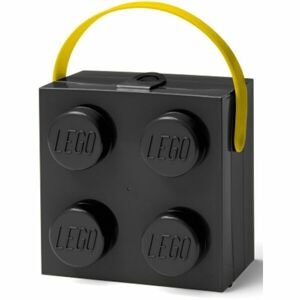 LEGO Storage HANDLE BOX Box na svačinu, černá, velikost