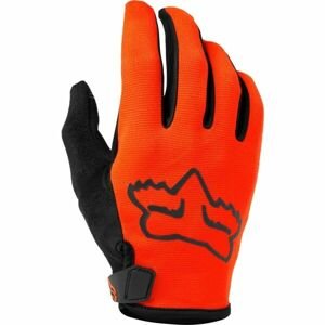 Fox RANGER Cyklistické rukavice, oranžová, veľkosť M