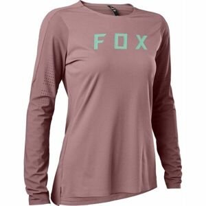 Fox FLEXAIR PRO LS JERSEY W Dámský dres na kolo, fialová, velikost