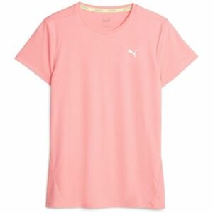 Puma RUN FAVORITE Dámské triko, růžová, velikost XL