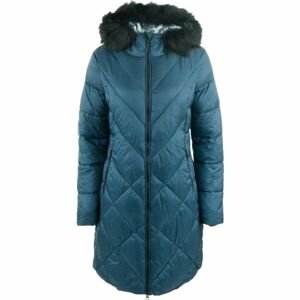 ALPINE PRO IGERA Dámský kabát, tmavě modrá, velikost XS