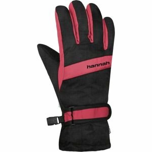 Hannah CLIO JR Dětské rukavice, černá, velikost