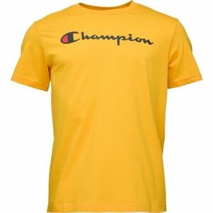 Champion LEGACY Pánské triko, žlutá, velikost S