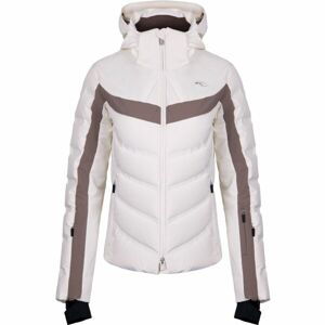 Kjus MOMENTUM JACKET W Dámská zimní bunda, béžová, velikost