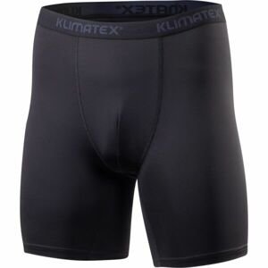 Klimatex SIMIR LONG Pánské funkční boxerky, černá, velikost L