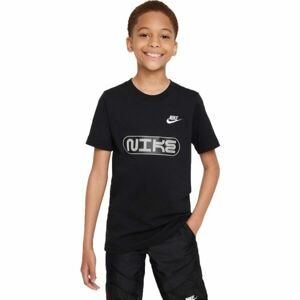 Nike SPORTSWEAR Chlapecké tričko, černá, veľkosť M