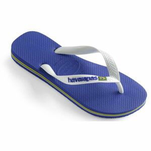 HAVAIANAS BRASIL LOGO Unisex žabky, modrá, velikost 39/40