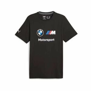 Puma BMW M MOTORSPORT ESS Pánské triko, černá, velikost S
