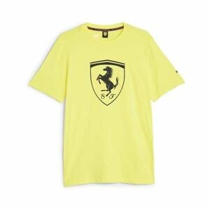 Puma FERRARI RACE Pánské triko, žlutá, velikost S