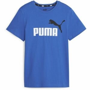 Puma ESSENTIALS+2 COL LOGO TEE Dětské triko, modrá, velikost