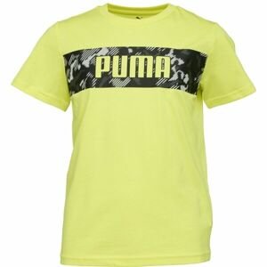 Puma ACTIVE SPORTS Chlapecké triko, žlutá, veľkosť 140