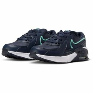 Nike AIR MAX EXCEE PS Dětská volnočasová obuv, tmavě modrá, velikost 33