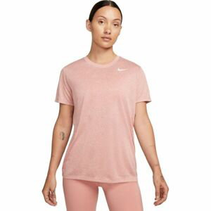 Nike NK DF TEE RLGD LBR Dámské tréninkové tričko, růžová, velikost S