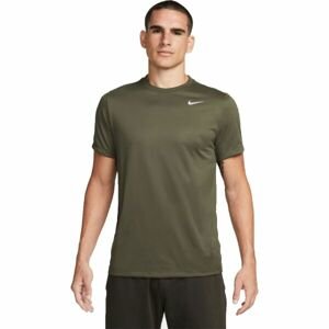 Nike DF TEE RLGD RESET Pánské tréninkové tričko, khaki, velikost XXL