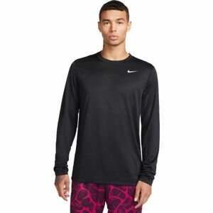 Nike DF TEE RLGD LS RESET Pánské tréninkové tričko, černá, velikost L