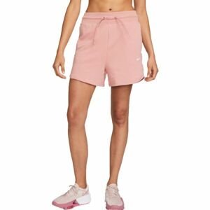 Nike ONE DF SHORT Dámské šortky, růžová, velikost XL