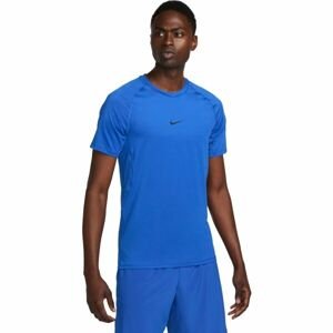Nike NP DF SLIM TOP SS Pánské tričko, modrá, velikost L