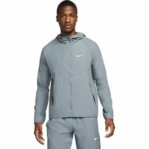 Nike REPEL MILER Pánská běžecká bunda, šedá, velikost S