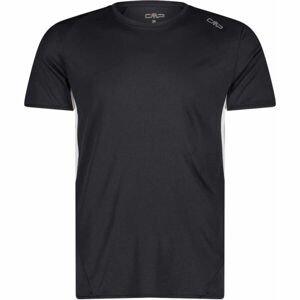 CMP MAN T-SHIRT Pánské triko na kolo, černá, veľkosť 50