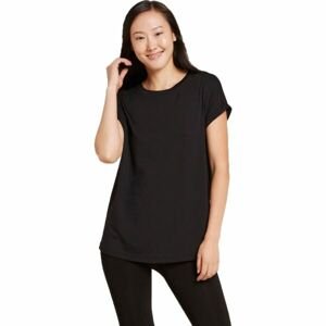 BOODY DOWNTIME LOUNGE TOP Dámské tričko, černá, velikost M