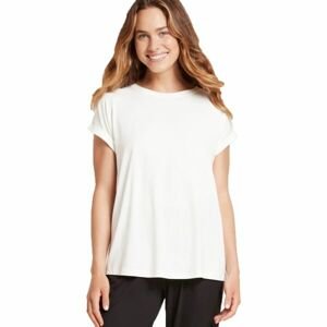 BOODY DOWNTIME LOUNGE TOP Dámské tričko, bílá, velikost XL