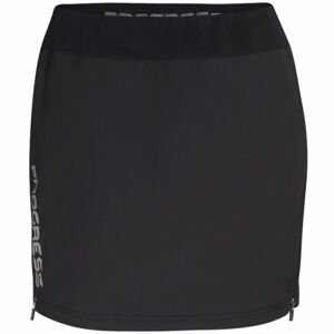 PROGRESS ASTRID Dámská zateplená sukně, černá, velikost XL