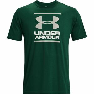 Under Armour GL FOUNDATION SS T Pánské tričko, tmavě zelená, velikost XXL