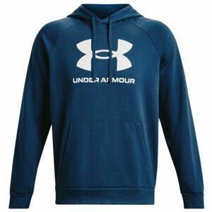 Under Armour RIVAL FLEECE LOGO HD Pánská mikina, modrá, velikost M