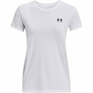 Under Armour SPORTSTYLE LC SS Dámské tričko, bílá, velikost S