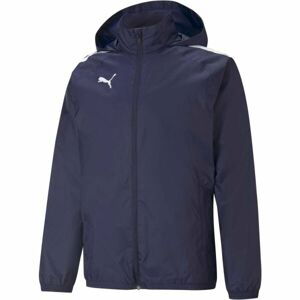 Puma TEAMLIGA ALL WEATHER JACKET Pánské bunda, tmavě modrá, velikost M