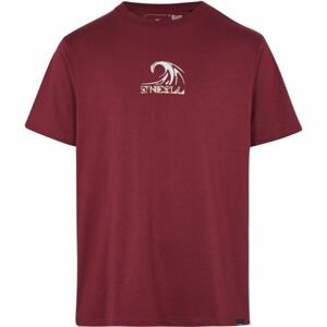 O'Neill DIPSEA T-SHIRT Pánské tričko, vínová, velikost S