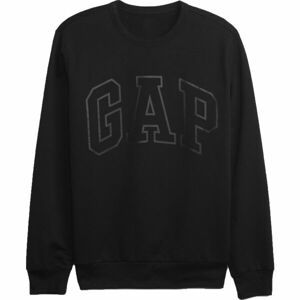 GAP V-LW DB FLEECE Pánská mikina, černá, velikost L