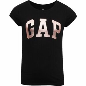 GAP HERITAGE VALUE LOGO Dívčí tričko, černá, velikost