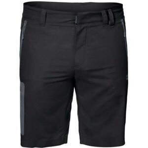 Jack Wolfskin ACTIVE TRACK SHORTS Pánské outdoorové kraťasy, černá, velikost