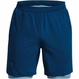 Under Armour LAUNCH 7'' 2-IN-1 SHORT Pánské běžecké šortky, modrá, velikost XL