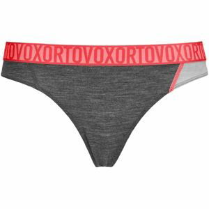 ORTOVOX 150 ESSENTIAL THONG W Dámské tanga, tmavě šedá, velikost