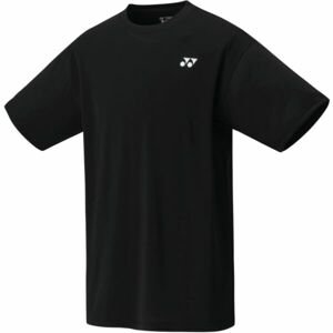 Yonex YM 0023 Pánské tenisové tričko, černá, veľkosť XL