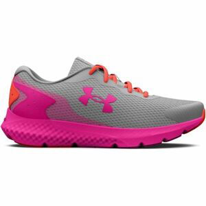 Under Armour GGS CHARGE Dívčí běžecké boty, šedá, velikost 35.5