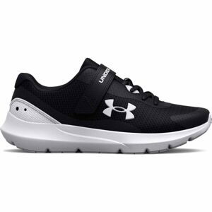 Under Armour SURGE B Chlapecké běžecké boty, černá, veľkosť 33