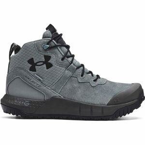 Under Armour MG VALSETZ MID LTHR WP Pánská outdoorová obuv, šedá, velikost 44.5