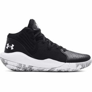 Under Armour JET21 Chlapecké basketbalové boty, černá, velikost 36